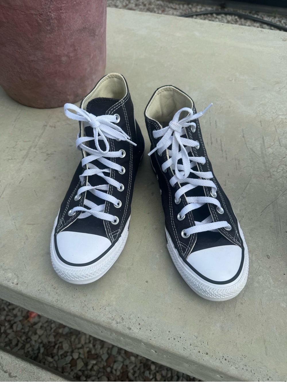 Converse Black Canvas High-Top Sneakers